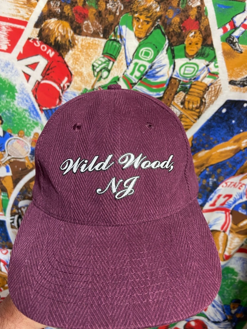 Vintage 90's Wildwood New Jersey Hat